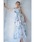 Estella.K�i�G�X�e���P�[�j�́uHazel Print Dress �^�b�N�e�B�A�[�h�v�����g�h���X�i�����s�[�X�j�v�b�u���[�n���̑�
