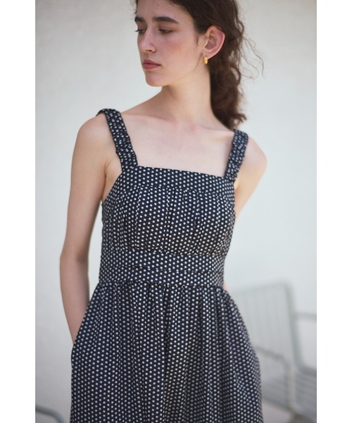 【1/5削除】タックティアードプリントドレス　エステラケー Hazel Print Dress タックティアードプリントドレス（ワンピース