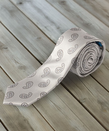 ZIP FIVE（ジップファイブ）の「イージーケア 洗えるネクタイ ペイズリーデザイン スリム ナロータイ（ネクタイ）」