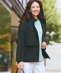 Reflect（リフレクト）の「【すっきり見え／フード取り外し可／通勤におすすめ◎】ライティアウター（ブルゾン）」