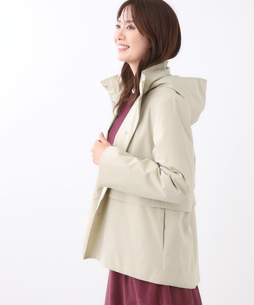 Reflect(リフレクト)の「【すっきり見え/フード取り外し可/通勤におすすめ◎】ライティアウター(ブルゾン・レディース・こしょう色系/ブラック/ライトベージュ・07/09/11/13/15 /17/05)」の19枚目の写真