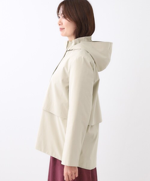 Reflect(リフレクト)の「【すっきり見え/フード取り外し可/通勤におすすめ◎】ライティアウター(ブルゾン・レディース・こしょう色系/ブラック/ライトベージュ・07/09/11/13/15 /17/05)」の5枚目の写真