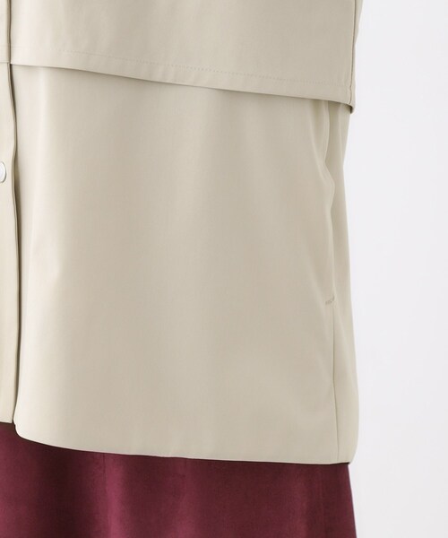 Reflect(リフレクト)の「【すっきり見え/フード取り外し可/通勤におすすめ◎】ライティアウター(ブルゾン・レディース・こしょう色系/ブラック/ライトベージュ・07/09/11/13/15 /17/05)」の13枚目の写真