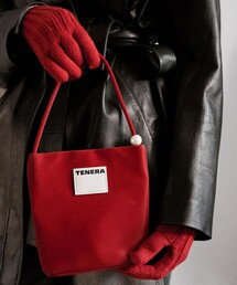 EMMEL REFINES | <TENERA>フェイクパール ミニバッグ< Select by EMMEL REFINES >(トートバッグ)
