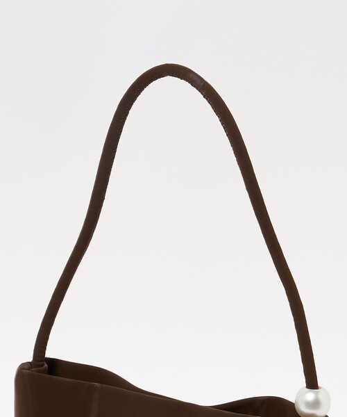 EMMEL REFINES（エメルリファインズ）の「＜TENERA＞フェイクパール ミニバッグ＜ Select by EMMEL REFINES ＞（トートバッグ・レディース・ダークブラウン/レッド・FREE）」の17枚目の写真