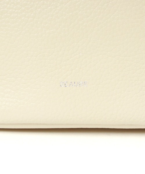 Beau're（ヴュレ）の「BEAURE スエードコンビ ショルダー Bag（ショルダーバッグ・レディース・アイボリー/ブラック/グレイッシュベージュ・FREE）」の22枚目の写真