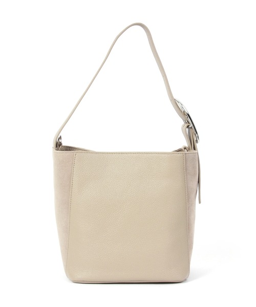 Beau're（ヴュレ）の「BEAURE スエードコンビ ショルダー Bag（ショルダーバッグ・レディース・アイボリー/ブラック/グレイッシュベージュ・FREE）」の18枚目の写真