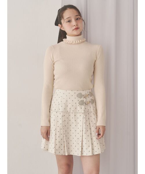 セール】frillリブタートルニットtops（ニット/セーター）｜merry