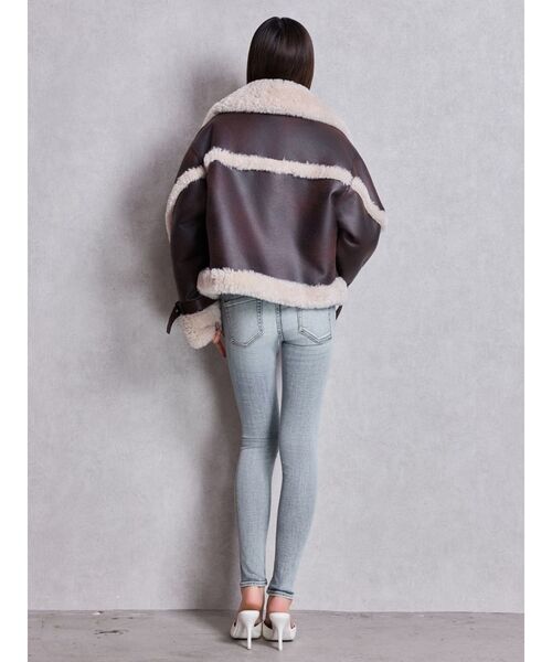 GYDA（ジェイダ）の「ハイウエスト GD bijou MOLDフロントZIPスキニーデニムパンツ（デニムパンツ・レディース・インディゴブルー/ライトブルー・MEDIUM/SMALL/X-SMALL）」の20枚目の写真