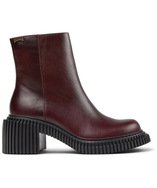 CAMPER（カンペール）の「[カンペール] PIX LONDON / アンクルブーツ（ブーツ・レディース・ワインレッド・23.5cm/25.5cm/23.0cm/24.0cm/25.0cm/22.5cm）」の2枚目の写真