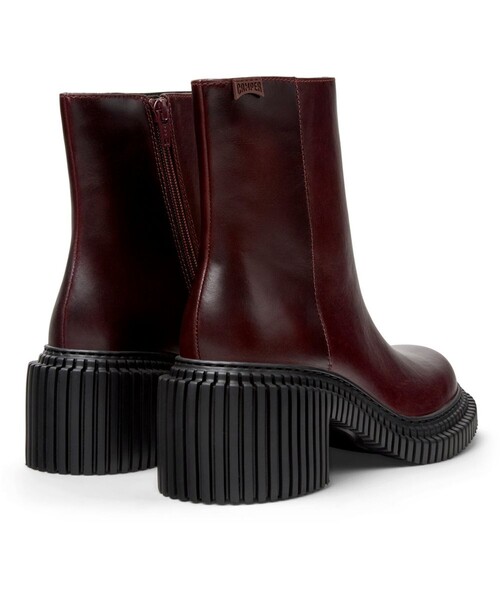 CAMPER（カンペール）の「[カンペール] PIX LONDON / アンクルブーツ（ブーツ・レディース・ワインレッド・23.5cm/25.5cm/23.0cm/24.0cm/25.0cm/22.5cm）」の3枚目の写真