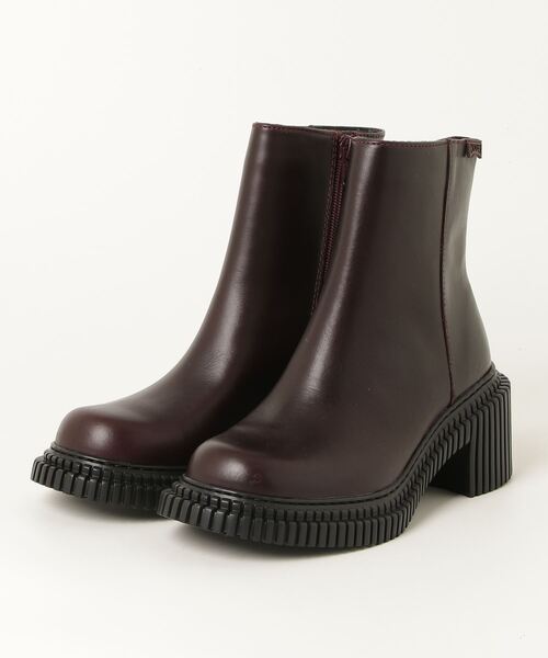 CAMPER（カンペール）の「[カンペール] PIX LONDON / アンクルブーツ（ブーツ・レディース・ワインレッド・23.5cm/25.5cm/23.0cm/24.0cm/25.0cm/22.5cm）」の6枚目の写真