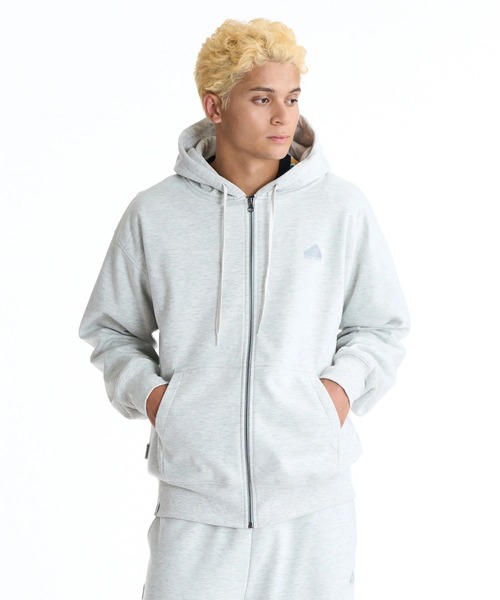 ELEMENT(エレメント)の「【直営店限定】ELEMENT メンズ DOUBLE FULL ZIP WR パーカー 【2025年秋冬モデル】/エレメント撥水防風加工バックプリントジップアップパーカー・フーディー(セットアップ対応)(パーカー・メンズ・ブラック/ホワイト系その他・MEDIUM/LARGE/X-LARGE)」の1枚目の写真
