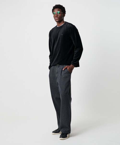 LACOSTE for BEAUTY&YOUTH＞ ベロア ロングスリーブ Tシャツ（Tシャツ