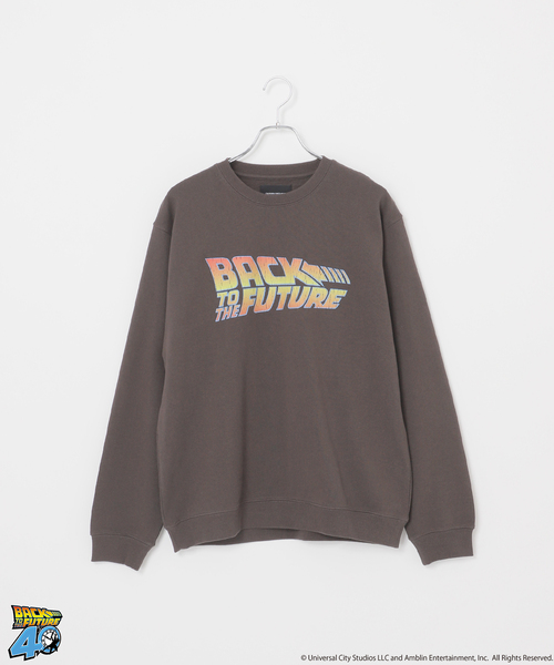 B.C STOCK（ベーセーストック）の「CALIFORNIA RANCH HOUSE/40th バック・ト・ゥザ・フューチャー別注スウェット（スウェット・メンズ・ブラックミックス/ブラック/ブラック系その他・LARGE/MEDIUM）」の3枚目の写真