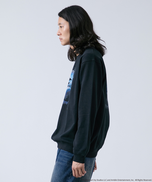 B.C STOCK（ベーセーストック）の「CALIFORNIA RANCH HOUSE/40th バック・ト・ゥザ・フューチャー別注スウェット（スウェット・メンズ・ブラックミックス/ブラック/ブラック系その他・LARGE/MEDIUM）」の6枚目の写真