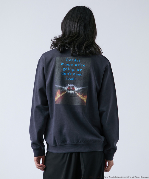 B.C STOCK（ベーセーストック）の「CALIFORNIA RANCH HOUSE/40th バック・ト・ゥザ・フューチャー別注スウェット（スウェット・メンズ・ブラックミックス/ブラック/ブラック系その他・LARGE/MEDIUM）」の15枚目の写真