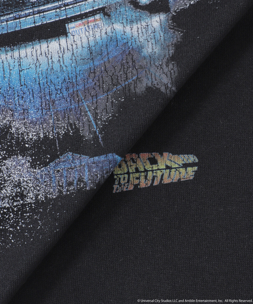 B.C STOCK（ベーセーストック）の「CALIFORNIA RANCH HOUSE/40th バック・ト・ゥザ・フューチャー別注スウェット（スウェット・メンズ・ブラックミックス/ブラック/ブラック系その他・LARGE/MEDIUM）」の21枚目の写真