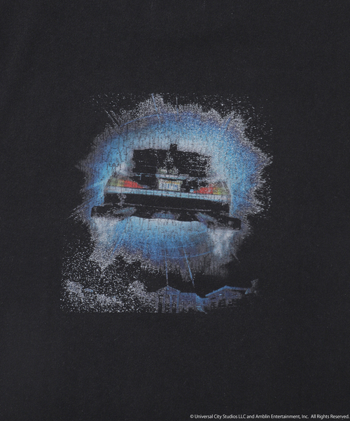 B.C STOCK（ベーセーストック）の「CALIFORNIA RANCH HOUSE/40th バック・ト・ゥザ・フューチャー別注スウェット（スウェット・メンズ・ブラックミックス/ブラック/ブラック系その他・LARGE/MEDIUM）」の22枚目の写真