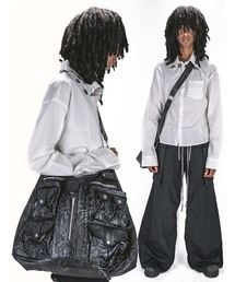 haveyoudiedbefore（ハブユーダイドビフォー）の「【haveyoudiedbefore?】Subjugal Leather xBody Bag / 【ハブユーダイドビフォー】アイレットポケットレザーショルダーバッグ（ショルダーバッグ）」