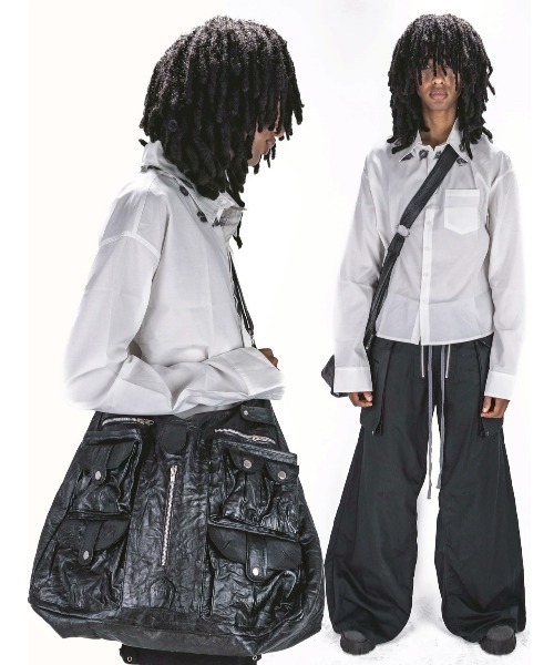 セール】【haveyoudiedbefore?】Subjugal Leather xBody Bag / 【ハブ