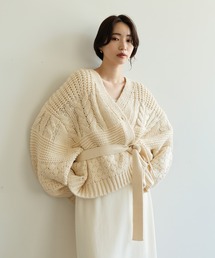 select MOCA Et | 【Et】Cable wide cardigan(カーディガン/ボレロ)