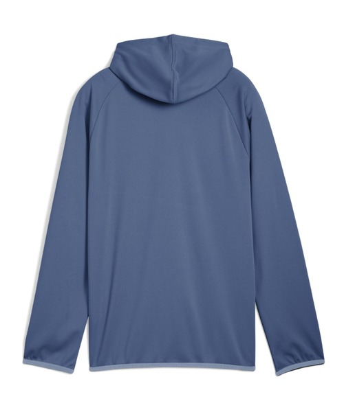 PUMA(プーマ)の「プーマ PUMA ACTIVE SPORTS ライトウェイト ポリ HD B(パーカー・キッズ・ブラック/ネイビー・120cm/130cm/140cm/150cm/160cm)」の3枚目の写真