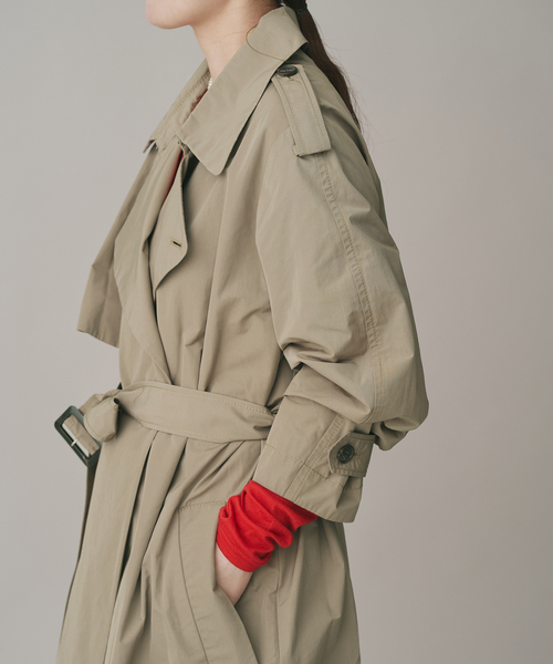 IENA（イエナ）の「Olmetex 撥水トレンチコート（トレンチコート・レディース・ベージュ・36/38）」の5枚目の写真
