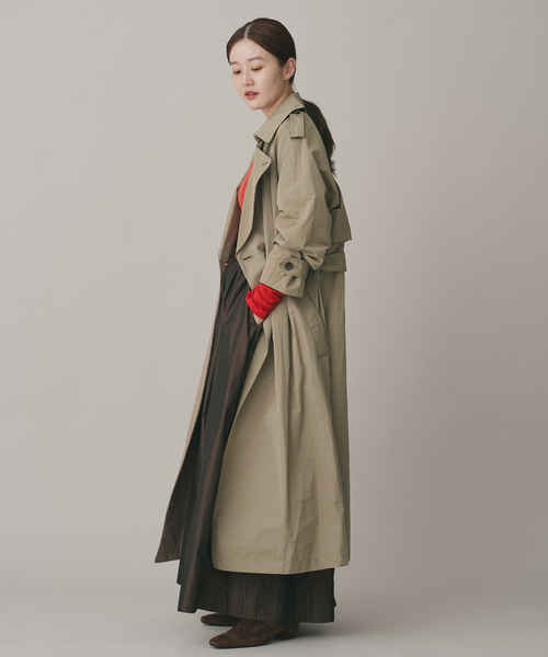 IENA（イエナ）の「Olmetex 撥水トレンチコート（トレンチコート・レディース・ベージュ・36/38）」の7枚目の写真