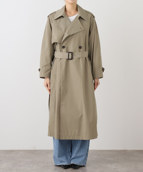IENA（イエナ）の「Olmetex 撥水トレンチコート（トレンチコート・レディース・ベージュ・36/38）」の8枚目の写真