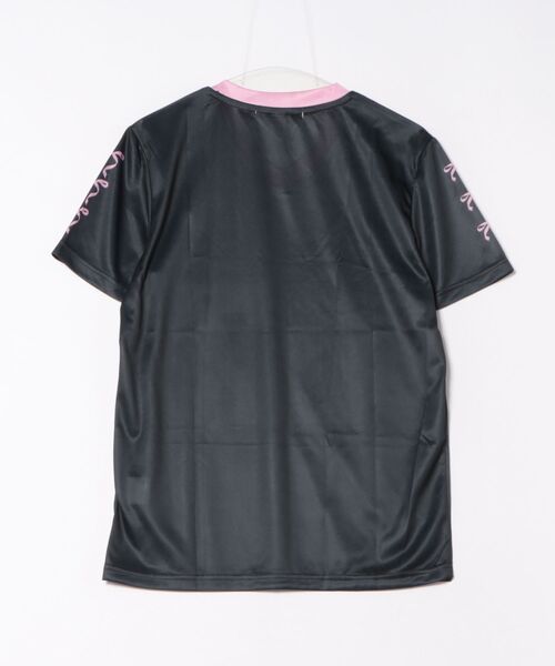 Ritzy(リッツィー)の「Y2K 運動型 オーバーサイズ リボンプリント トップス(Tシャツ/カットソー・レディース・レッド/ブラック/ピンク・M/L)」の11枚目の写真