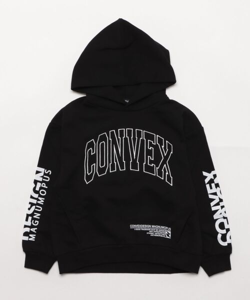 CONVEX(コンベックス)の「刺繍ロゴ/ パーカー(パーカー・キッズ・ネイビー/ブラック・130cm/140cm/150cm/160cm)」の5枚目の写真