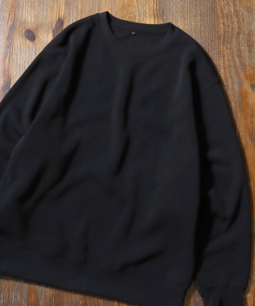 SITRY(シトリー)の「Heavy Weight Sweat Shirt/ヘビーウェイト オーバーサイズ 裏起毛 トレーナー スウェット レディース メンズ セットアップ対応(スウェット・メンズ・バーガンディー/チャコール/オートミール/ブラック/グレー・LL/M/L)」の1枚目の写真