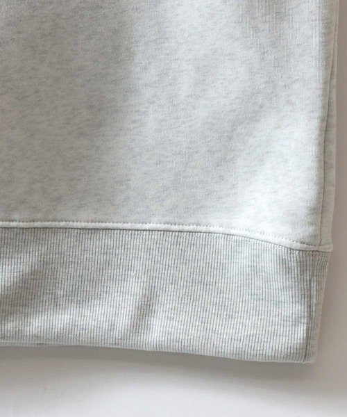 SITRY(シトリー)の「Heavy Weight Sweat Shirt/ヘビーウェイト オーバーサイズ 裏起毛 トレーナー スウェット レディース メンズ セットアップ対応(スウェット・メンズ・バーガンディー/チャコール/オートミール/ブラック/グレー・LL/M/L)」の16枚目の写真