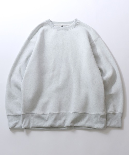 SITRY(シトリー)の「Heavy Weight Sweat Shirt/ヘビーウェイト オーバーサイズ 裏起毛 トレーナー スウェット レディース メンズ セットアップ対応(スウェット・メンズ・バーガンディー/チャコール/オートミール/ブラック/グレー・LL/M/L)」の9枚目の写真
