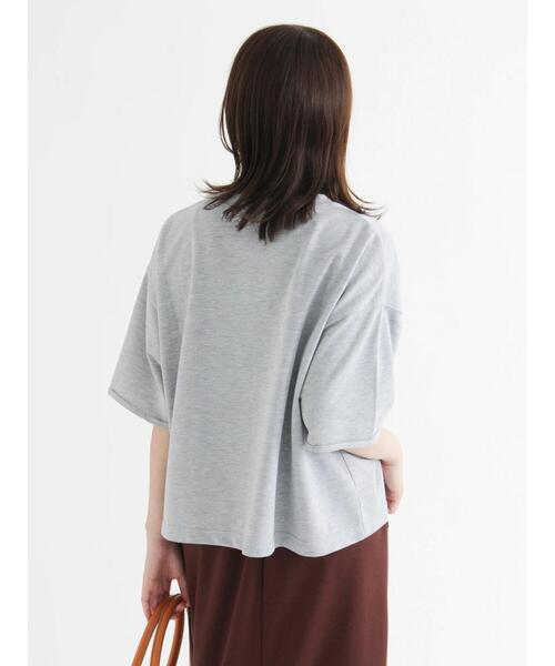 Te chichi TERRASSE（テチチテラス）の「【HELLO KITTY】ミニ裏毛プリント5分袖トップス（その他トップス・レディース・グレー/ネイビー/オフホワイト・F）」の10枚目の写真