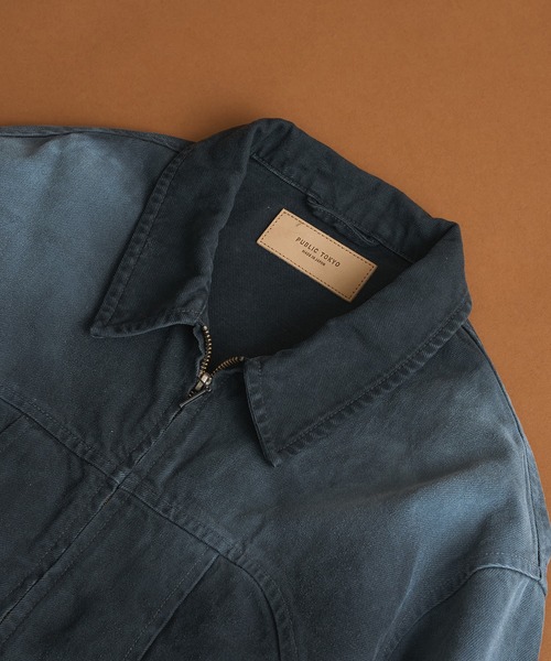 古着　デニム　フリンジ　ブルゾン ADAM ET ROPÉ FEMME(アダム エ ロペ ファム) / 【WEB限定】デニム