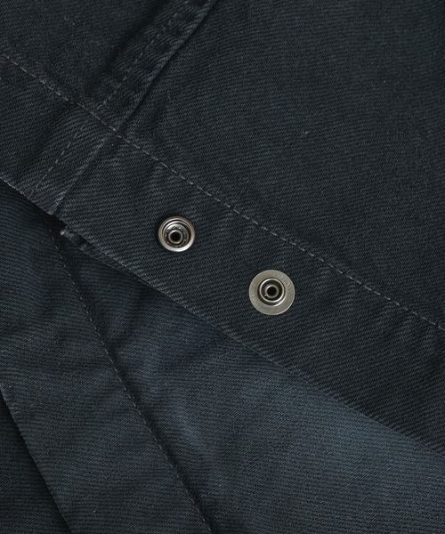 PUBLIC TOKYO(パブリックトウキョウ)の「【再入荷なし】PUBLIC DENIM BLEACH BLOUSON/ヴィンテージライクデニムジップブルゾン(ブルゾン・メンズ・その他2/ブラック系その他・1/2)」の22枚目の写真