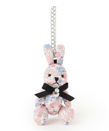 TO BE CHIC（トゥー ビー シック）の「フラワーラビット バッグチャーム【アリス】（キーホルダー）」