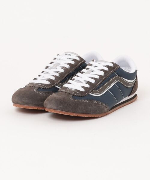 VANS(バンズ)の「VANS ヴァンズ SUPER LOWPRO スーパーロープロ VN000D83BF1 METALLIC BR/NAV(スニーカー・メンズ・マルチ・7/6h/6/5h/5/10/9h/9/8h/8/7h/4h)」の1枚目の写真