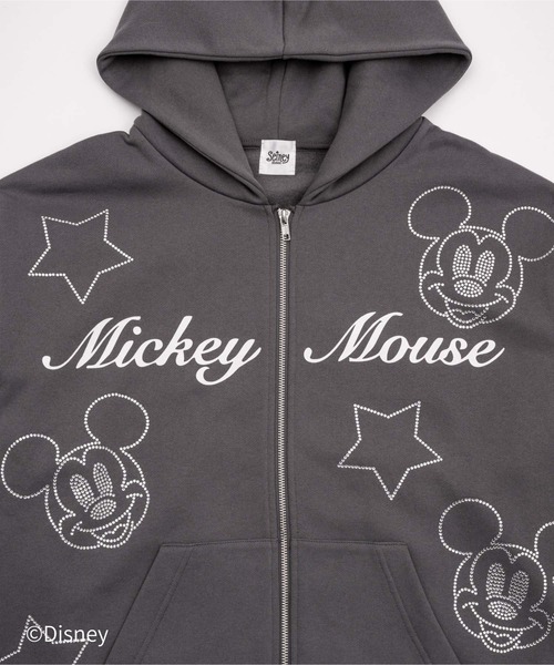 ディズニー　パーカーセット ADIDAS DISNEY ミッキーマウス パーカーセットアップ - グリーン