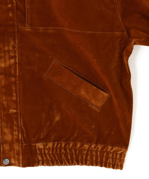 DANKE SCHON（ダンケシェーン）の「【WEB&DEPOT限定】DankeSchon/ダンケシェーン/FLOCKY DENIM JACKET（デニムジャケット・メンズ・ブラック系その他/ブラウン/ブラック・M/L）」の14枚目の写真