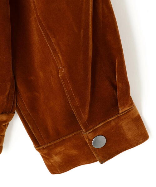 DANKE SCHON（ダンケシェーン）の「【WEB&DEPOT限定】DankeSchon/ダンケシェーン/FLOCKY DENIM JACKET（デニムジャケット・メンズ・ブラック系その他/ブラウン/ブラック・M/L）」の12枚目の写真