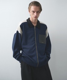 CULLNI】別注 Zip Knit Blouson/別注 ジップニットブルゾン（ニット