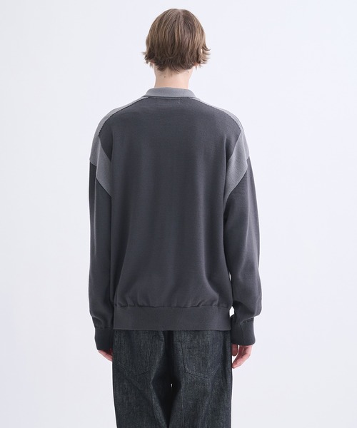 CULLNI】別注 Zip Knit Blouson/別注 ジップニットブルゾン（ニット