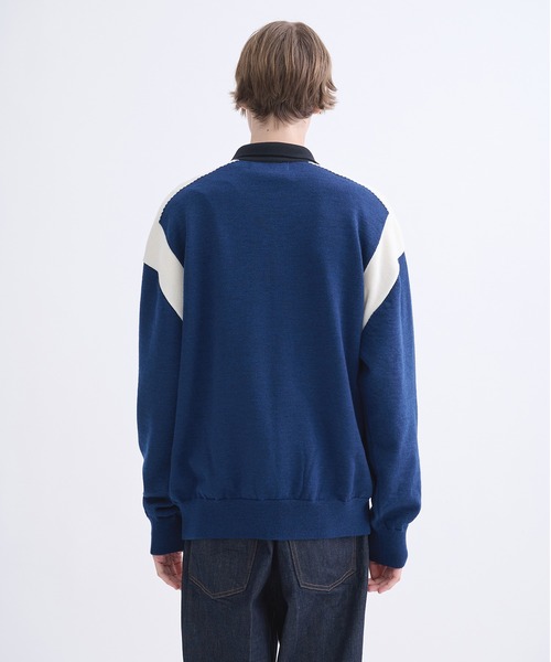 CULLNI】別注 Zip Knit Blouson/別注 ジップニットブルゾン（ニット