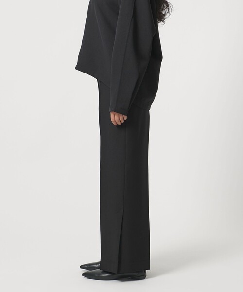 UNITED ARROWS & SONS by DAISUKE OBANA（ユナイテッドアローズアンドサンズバイダイスケオバナ）の「＜D.O UNITED ARROWS BY DAISUKE OBANA for WOMEN＞+10 SLIT CR WIDE PANTS/スリットパンツ（その他パンツ・レディース・ブラック/オリーブ・M/S）」の8枚目の写真