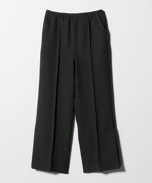 UNITED ARROWS & SONS by DAISUKE OBANA（ユナイテッドアローズアンドサンズバイダイスケオバナ）の「＜D.O UNITED ARROWS BY DAISUKE OBANA for WOMEN＞+10 SLIT CR WIDE PANTS/スリットパンツ（その他パンツ・レディース・ブラック/オリーブ・M/S）」の14枚目の写真