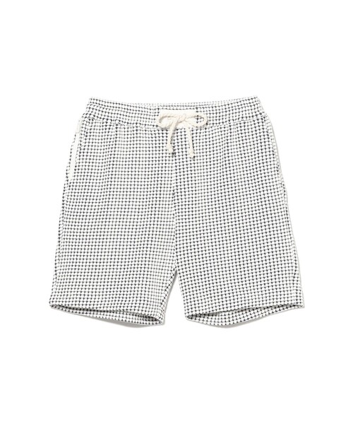 SEAGREEN（シーグリーン）の「SEA GREEN / ワッフル ショーツ（その他パンツ・メンズ・ブルー系その他3/ネイビー・4/3/2）」の3枚目の写真
