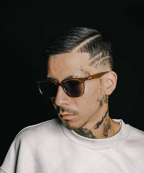 Subciety(サブサエティ)の「Sunglass-Swan-(サングラス・メンズ・ベージュ/スモーク/カーキ/ブラック系その他・FREE)」の3枚目の写真